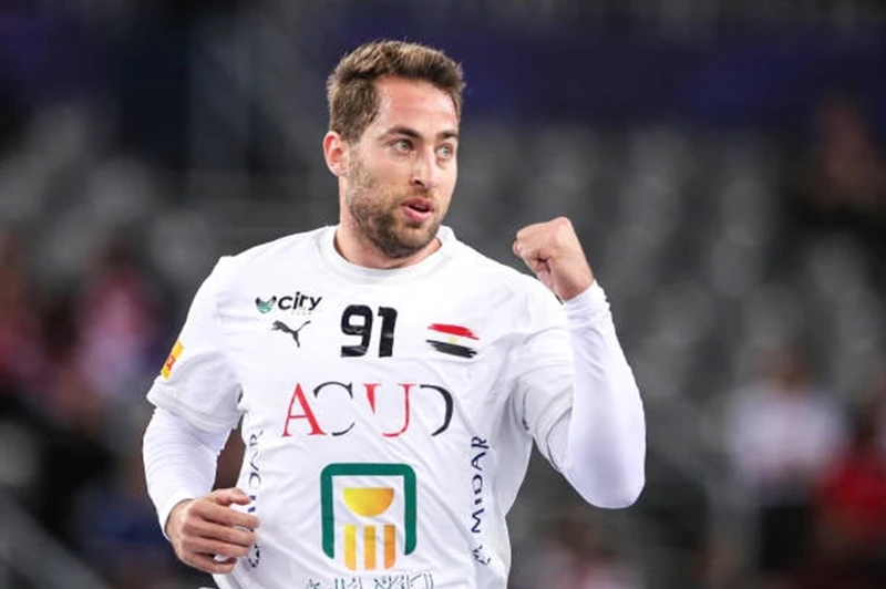 محمد سند لاعب منتخب مصر لكرة اليد محمد سند لاعب منتخب مصر لكرة اليد